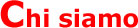 Chi siamo